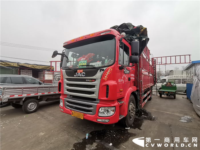 百公里油耗16l 月入2万 江淮格尔发a5l助山东卡友成功转型