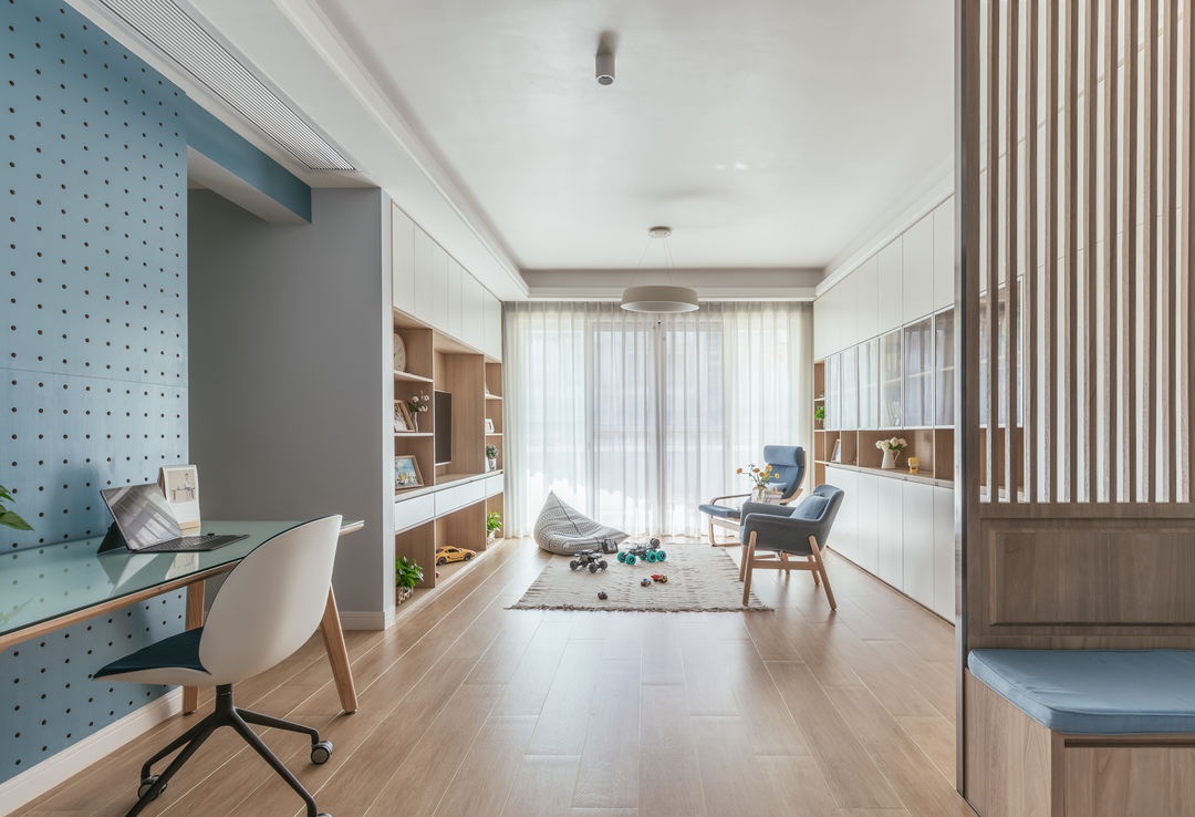 客厅不放沙发茶几让一家人的感情快速升温