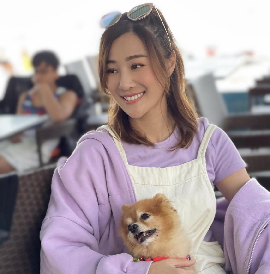 tvb小花朱智贤获解封参加剧集宣传,网友:黄心颖呢?