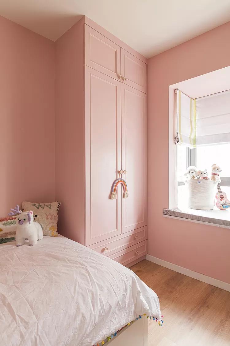 治愈系小三房,马卡龙色系 空间利用率最大化