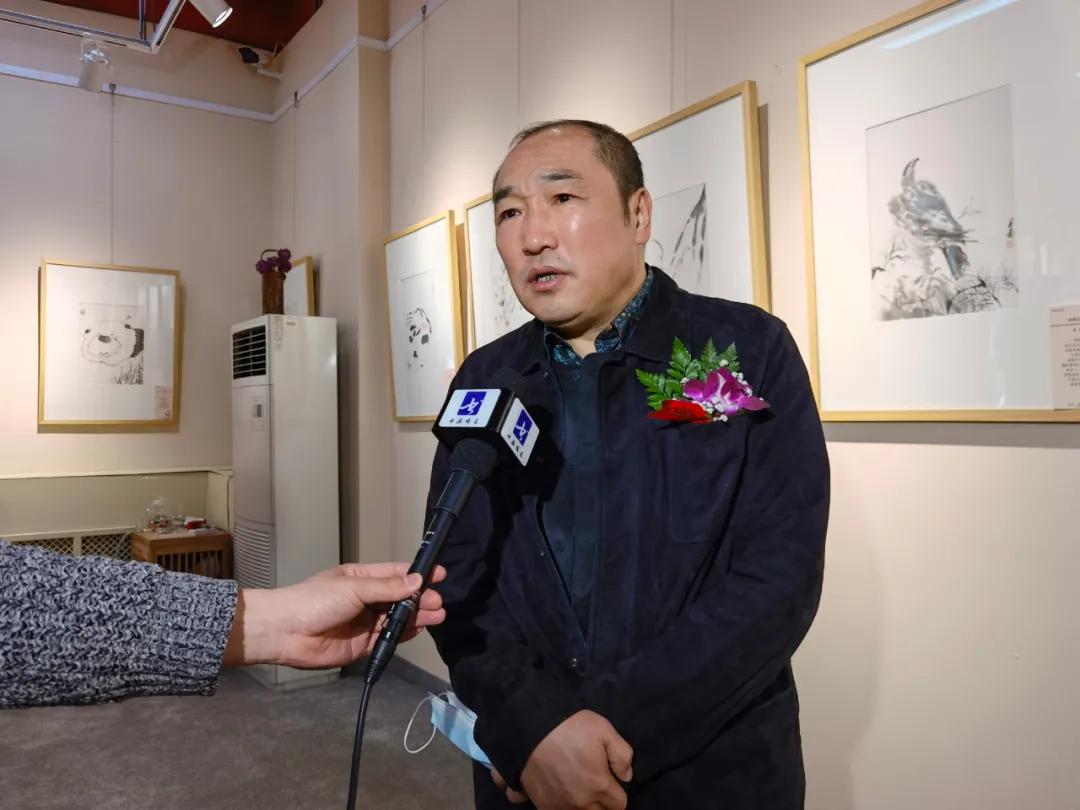 壬南诗画展在北京琉璃厂古文化街开幕