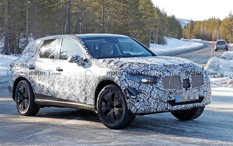 全新奔驰glc谍照曝光:尺寸更大 有望年内发布