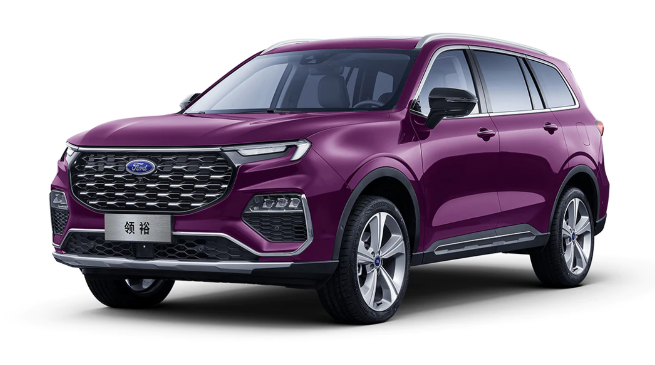 江铃福特旗下全新中大型suv领裕已于3月16日正式亮相