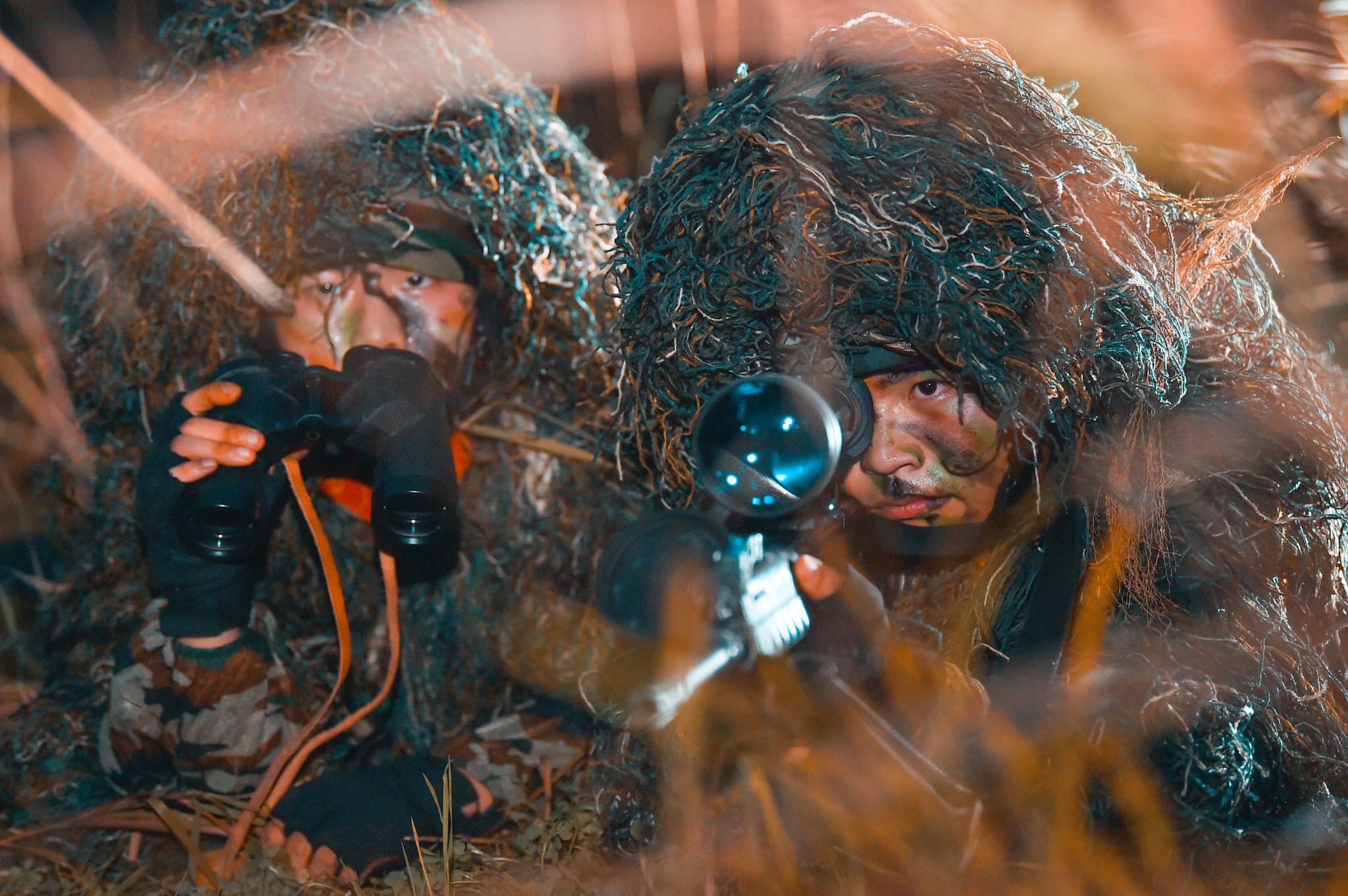 高清大片儿!直击武警官兵演练现场