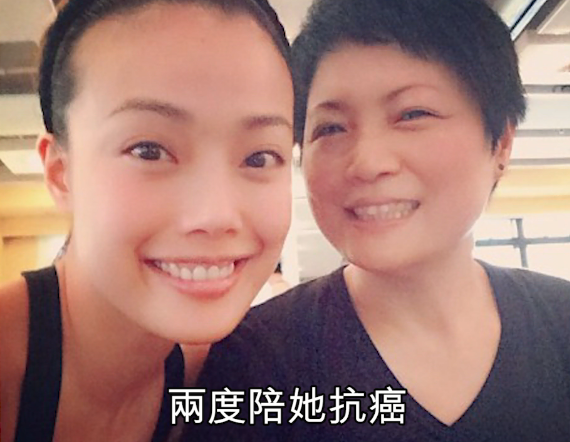 容祖儿妈妈抗癌成功神采飞扬,曾是女儿上段恋情分手"元凶"