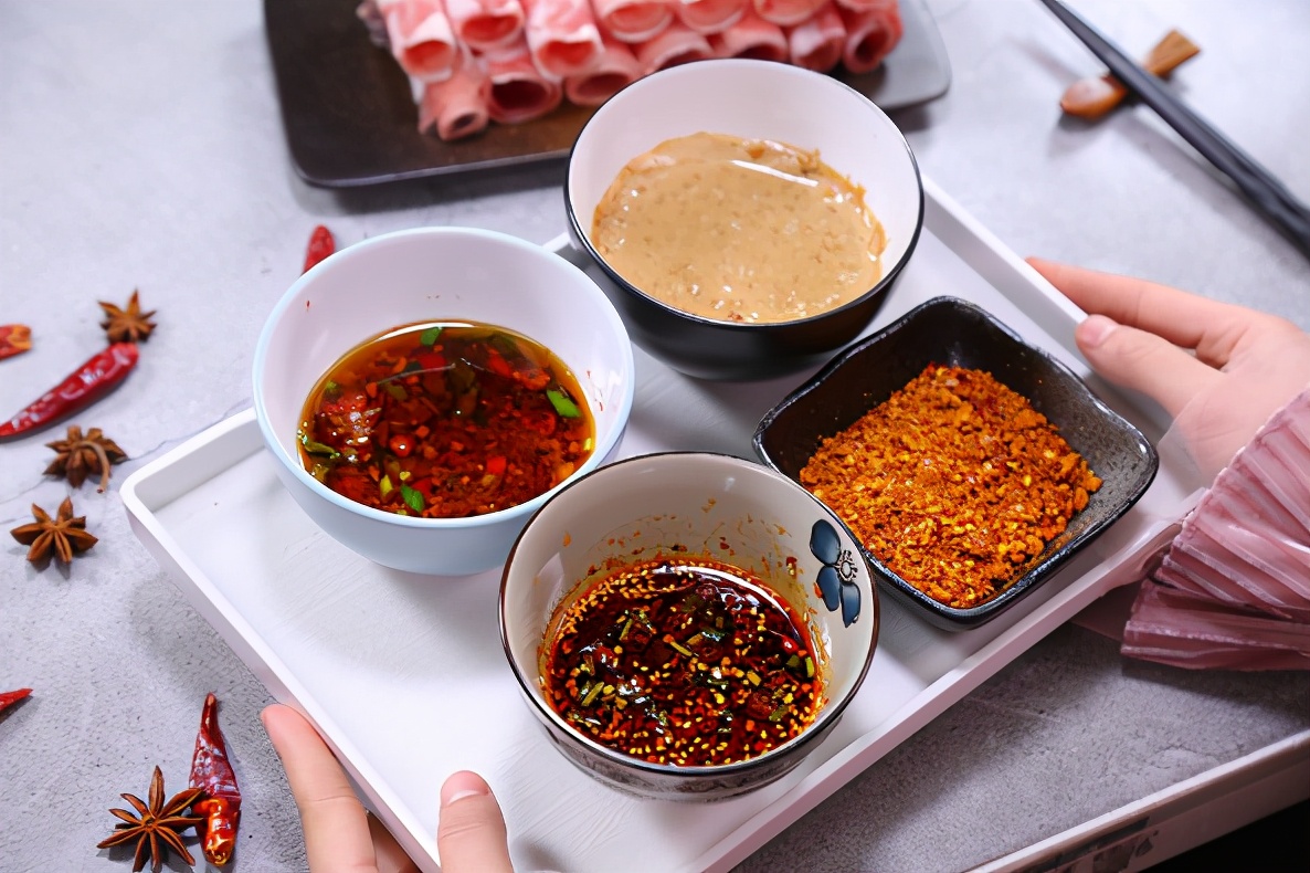 记住421比例,教你6种调法,老板夸你会吃|油碟|蘸料|吃火锅_新浪新闻