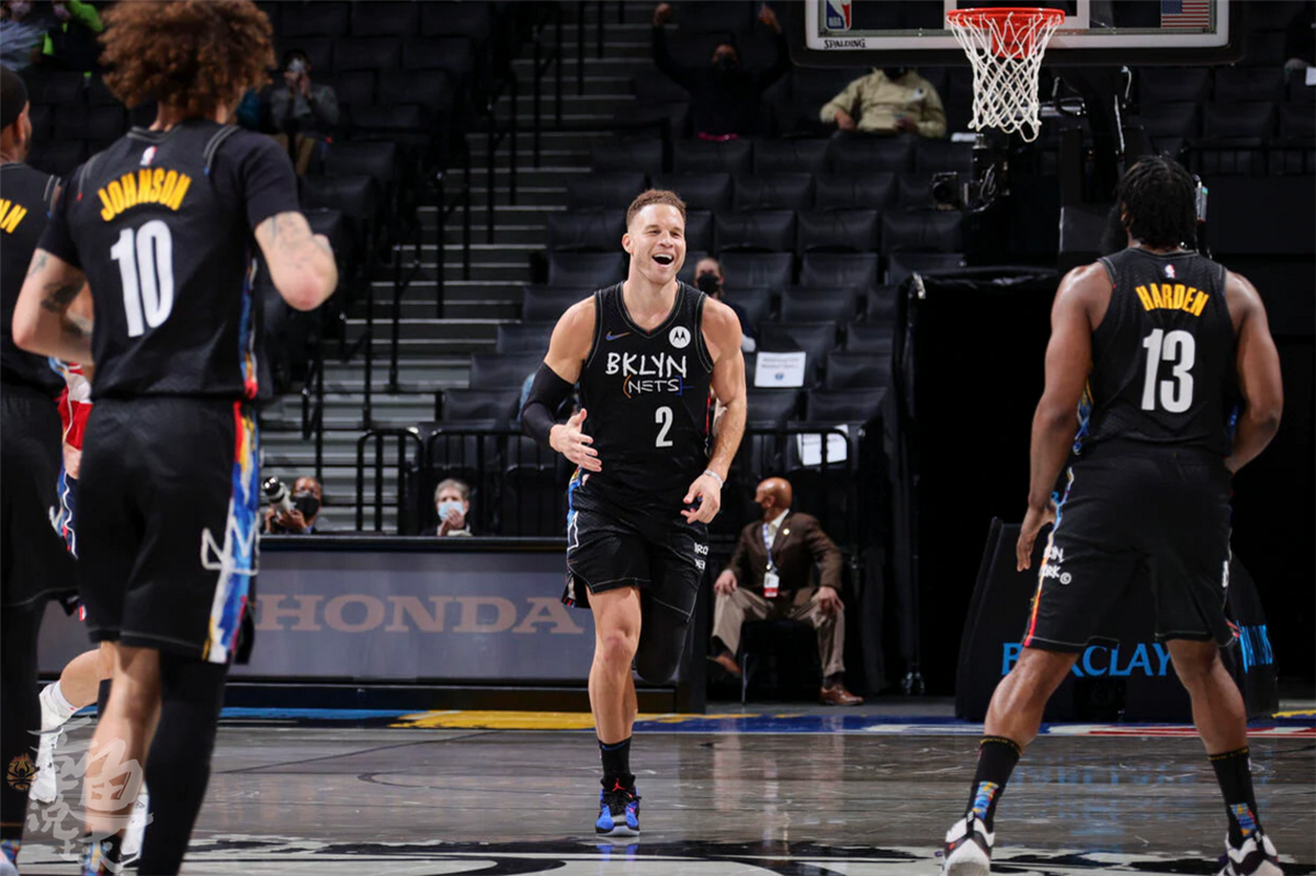 格里芬2战3项数据亮眼篮网本季争冠更有把握了