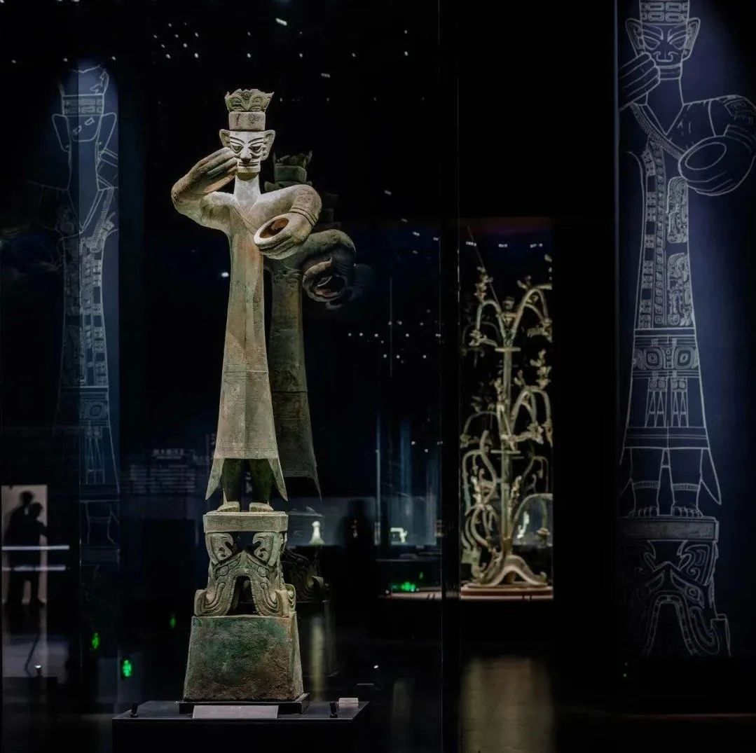 三星堆博物馆俑