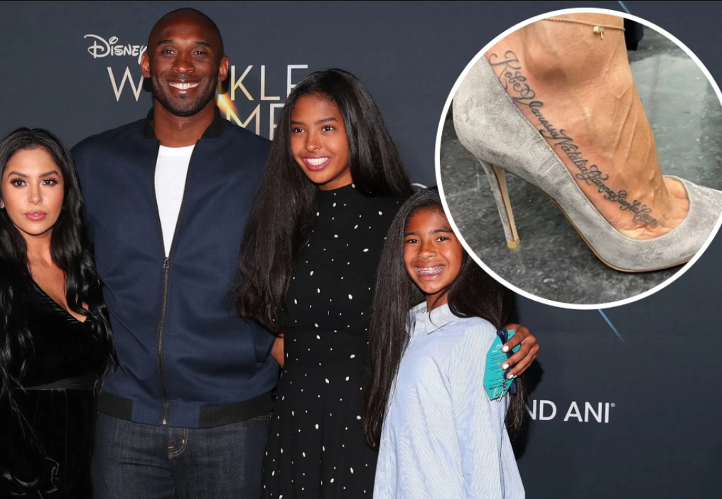 瓦妮莎晒新纹身把女儿名字刻在手臂上13岁花季陨落太伤感