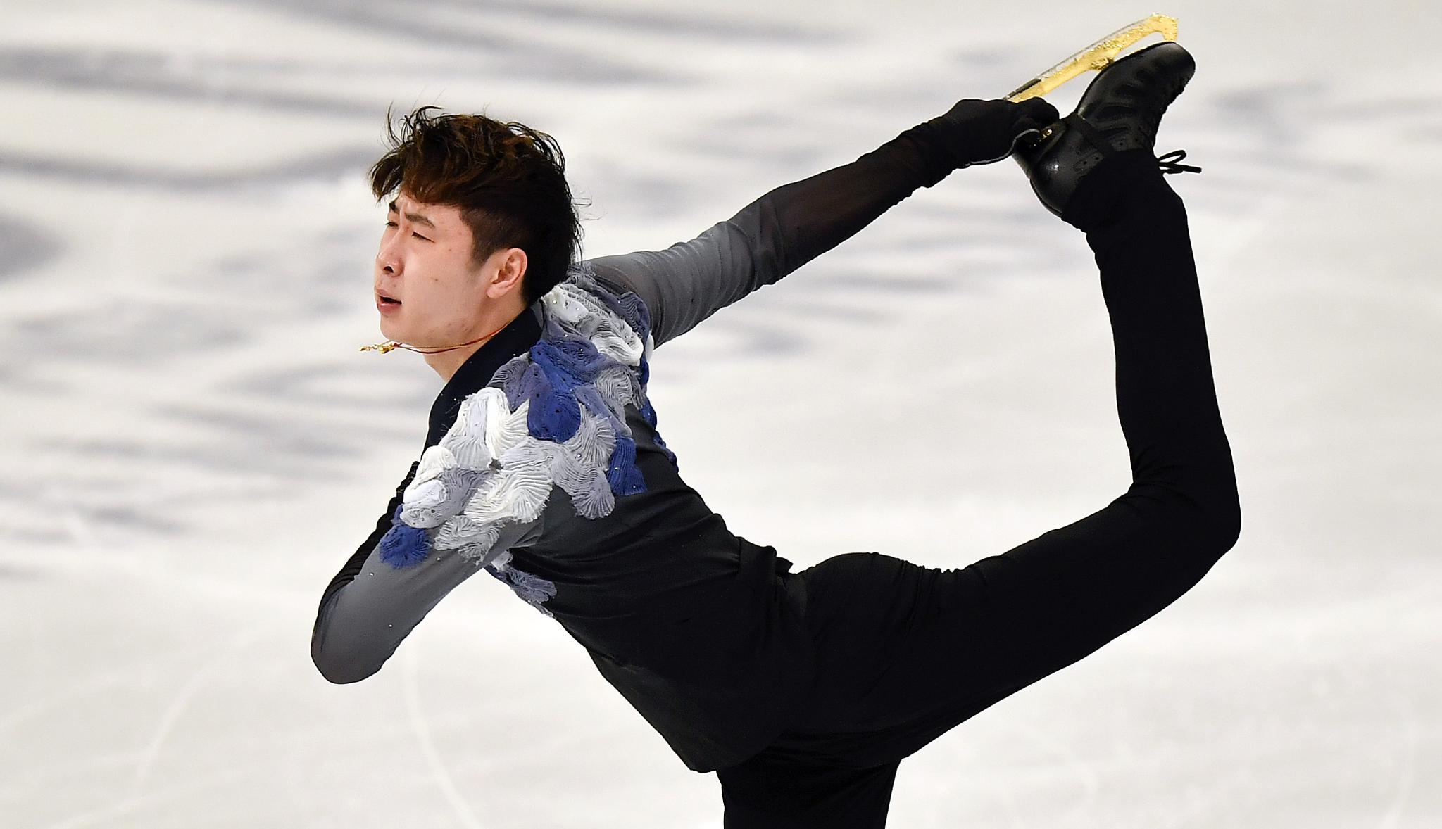 花样滑冰世锦赛金博洋出战