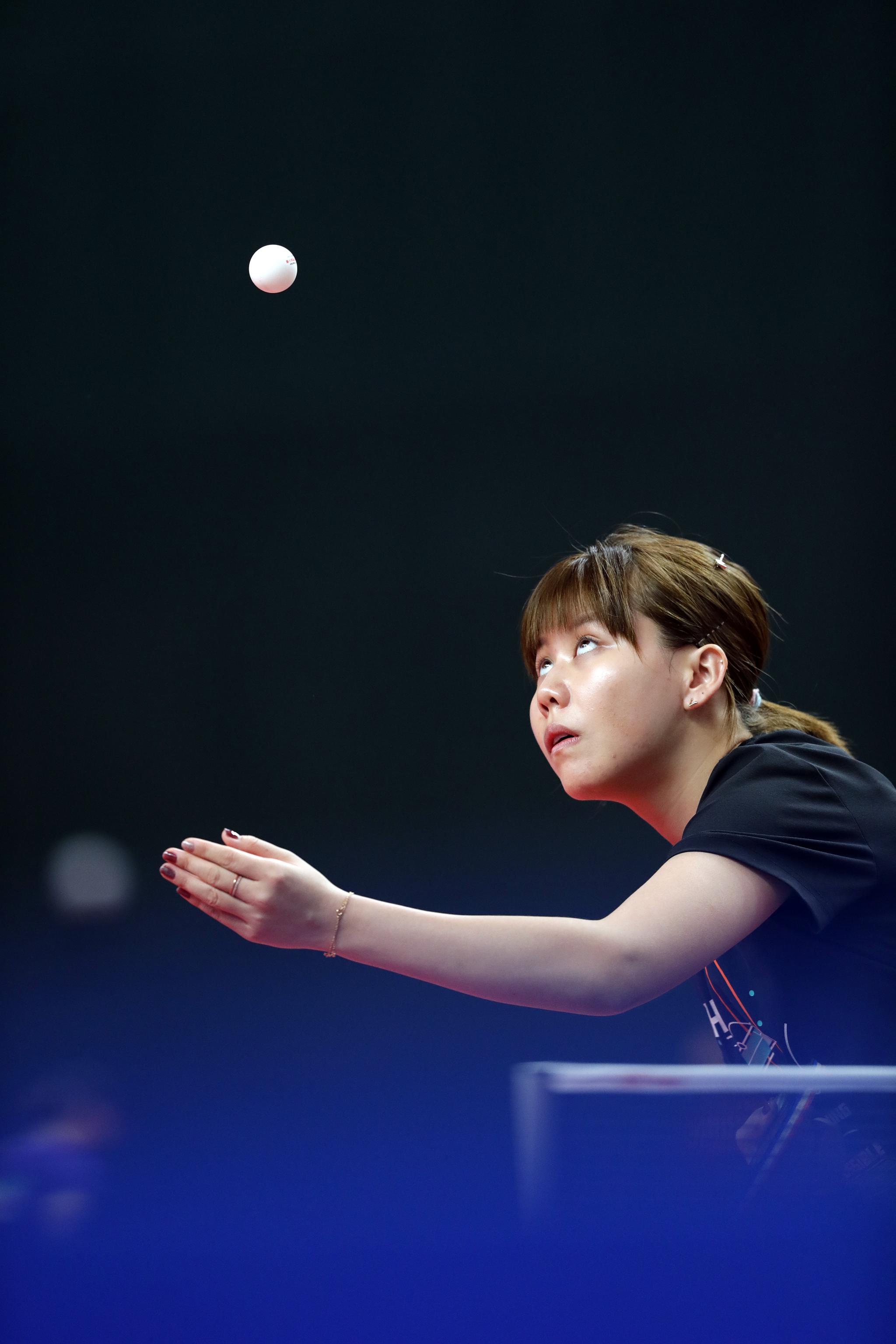 乒乓球全运会资格赛陈幸同晋级