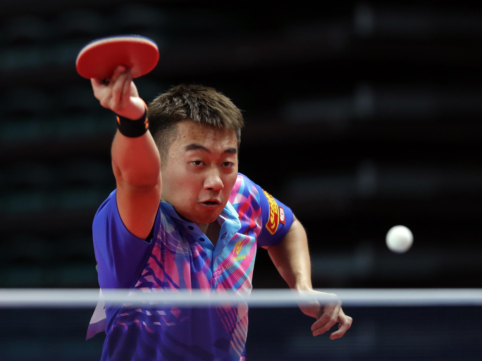 乒乓球——全运会资格赛:赵子豪晋级