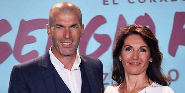 天才球员齐达内,与妻子相爱30年无绯闻,被球迷称为"妻管严"