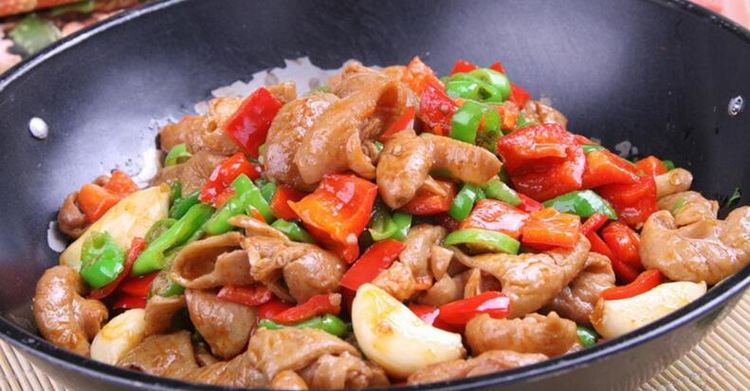 美食番茄鱼片汤糖醋熘里脊炒田鸡火爆小肠的做法