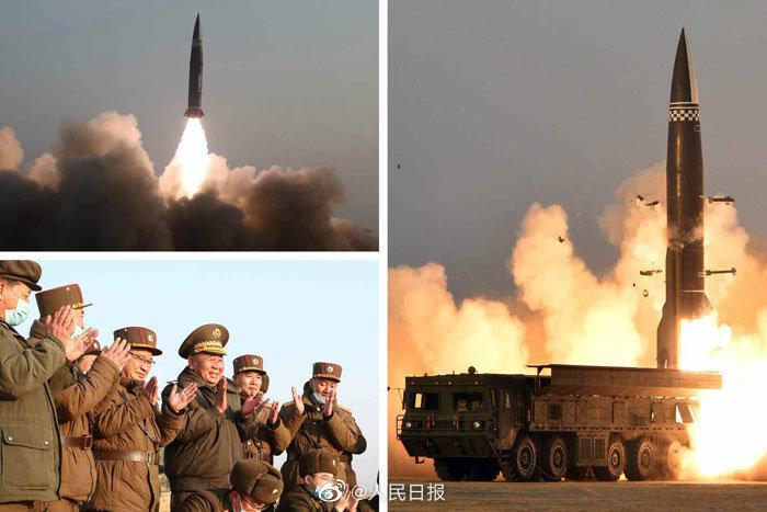 朝鲜进行2枚新型战术导弹试射休闲区蓝鸢梦想 - Www.slyday.coM