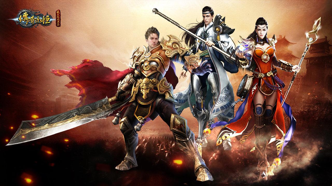 传奇,冰雪复古手游,轻松升级,高强装备,一战到底