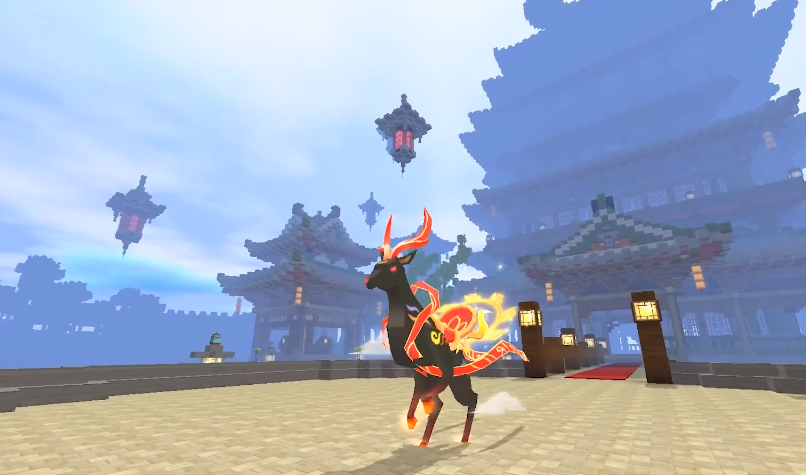 迷你世界5周年放大招三鹿齐齐亮相霸气十足mc玩家都羡慕