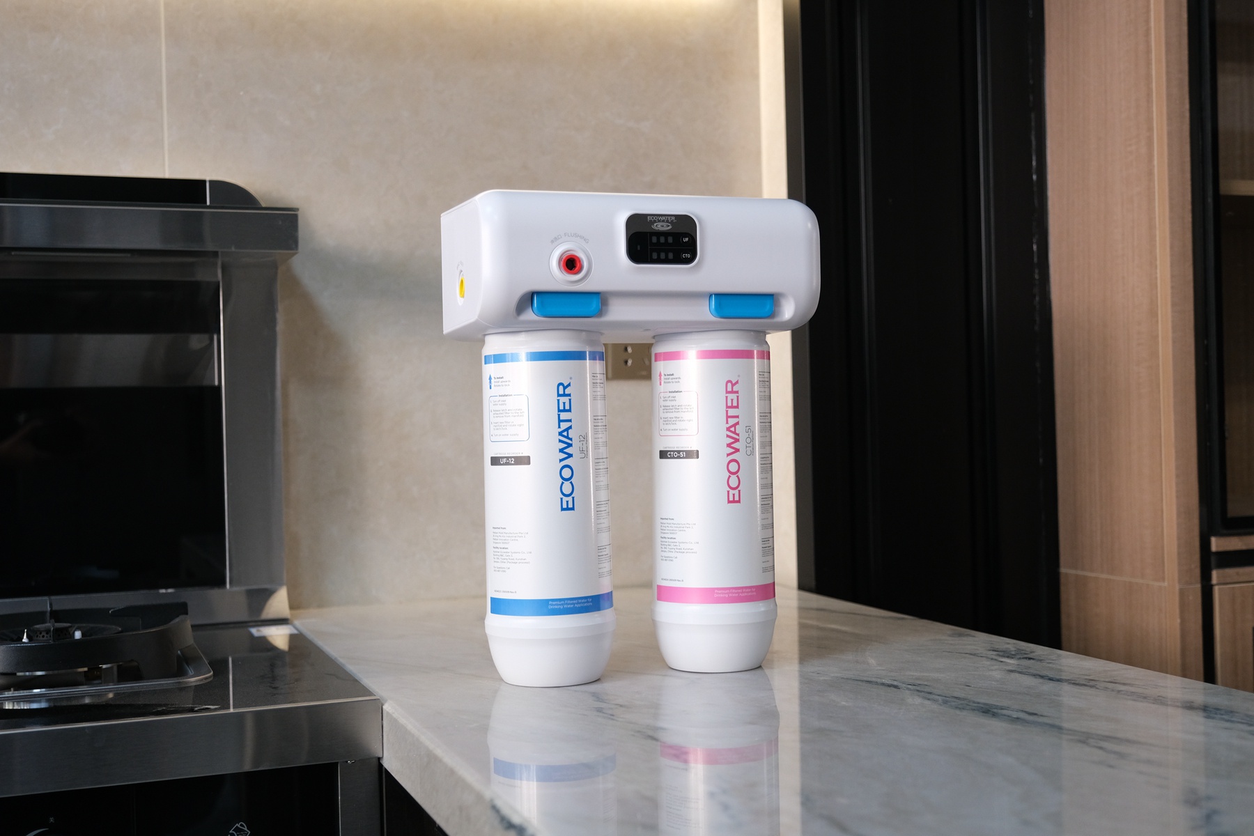 保留有益矿物质怡口全新全厨享爱系列euf5022净水机