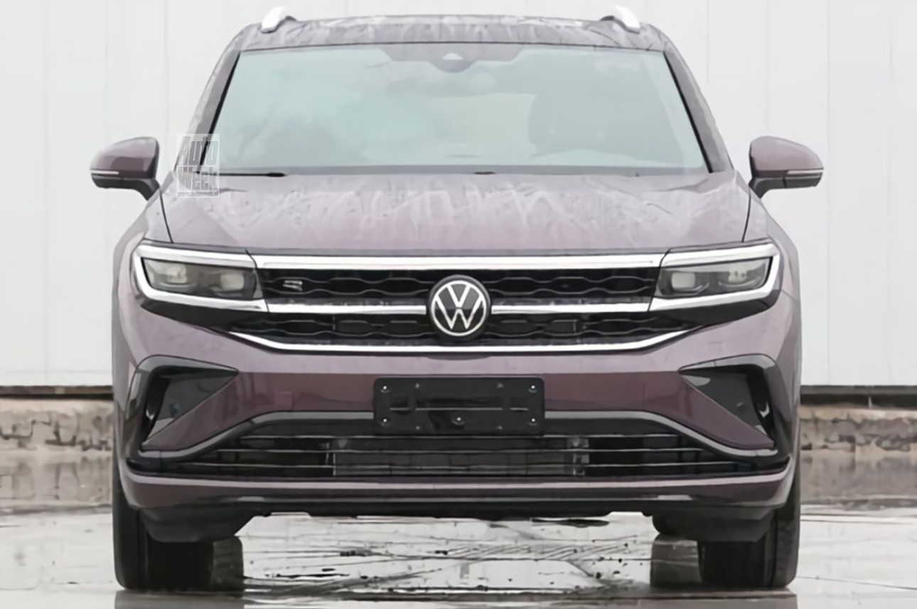 专为国人打造大众全新7座suv曝光尺寸超途昂下半年上市