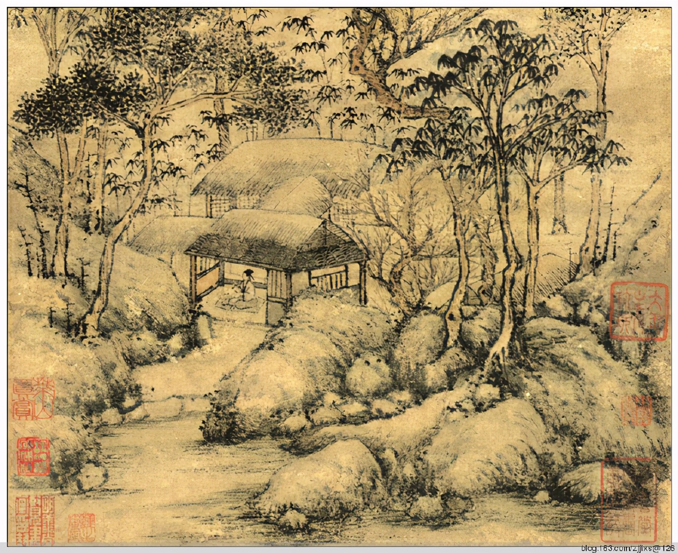 难得一见明代艺术大师沈周精品书画精品选集欣赏