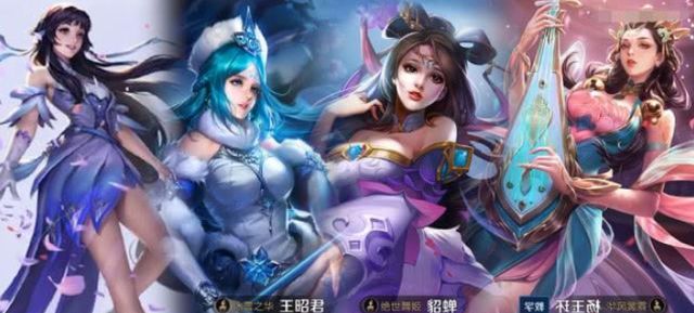 王者荣耀:四大美女皮肤最新消息曝光?西施沉鱼动画绝美!