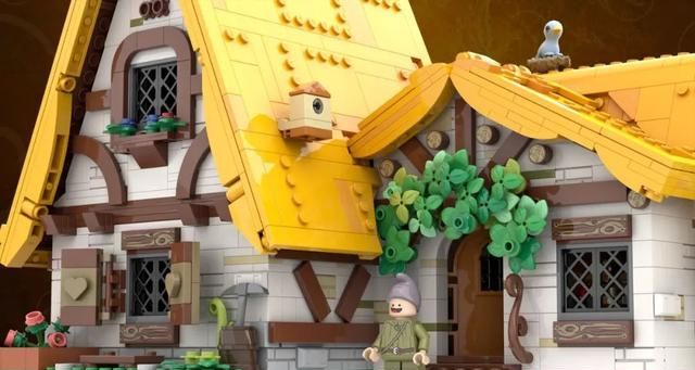 乐高ideas作品白雪公主与七个小矮人获得10000票支持!