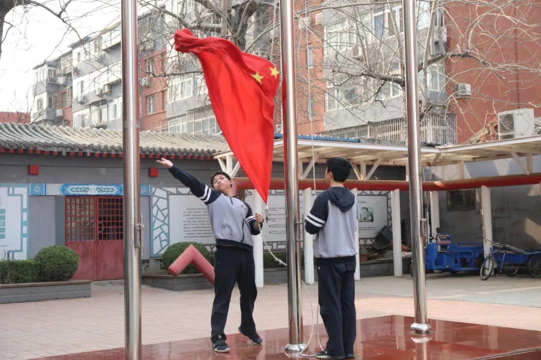 北京市第八十中学枣营分校初三中考百日誓师大会