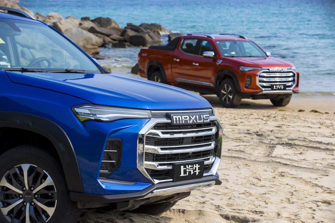 型男外表科技内心 上汽大通maxus旗舰皮卡t90全国首试