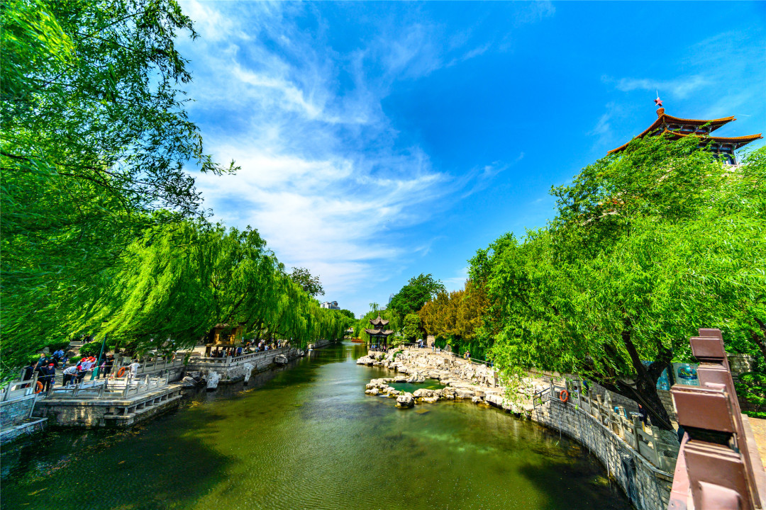 踏青赏春,济南这个公园已经美成仙境,关键还免费!