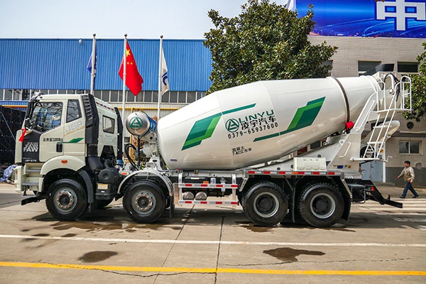 一汽解放中集凌宇一体化搅拌车千辆订单正式交付卡车之友网