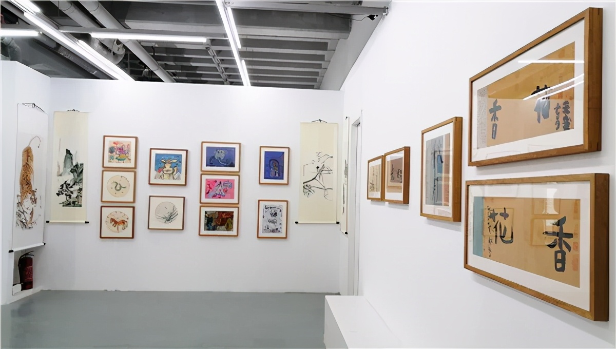 赤子之心少儿迎春书画展在798瀚艺术空间开幕