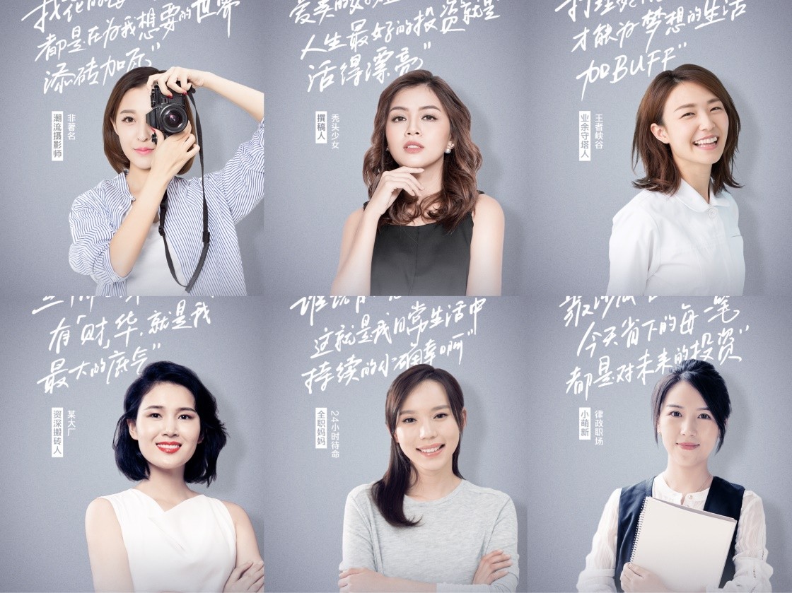 省钱,消费等方面的态度语录,做成人物海报并在微博平台展开话题讨论