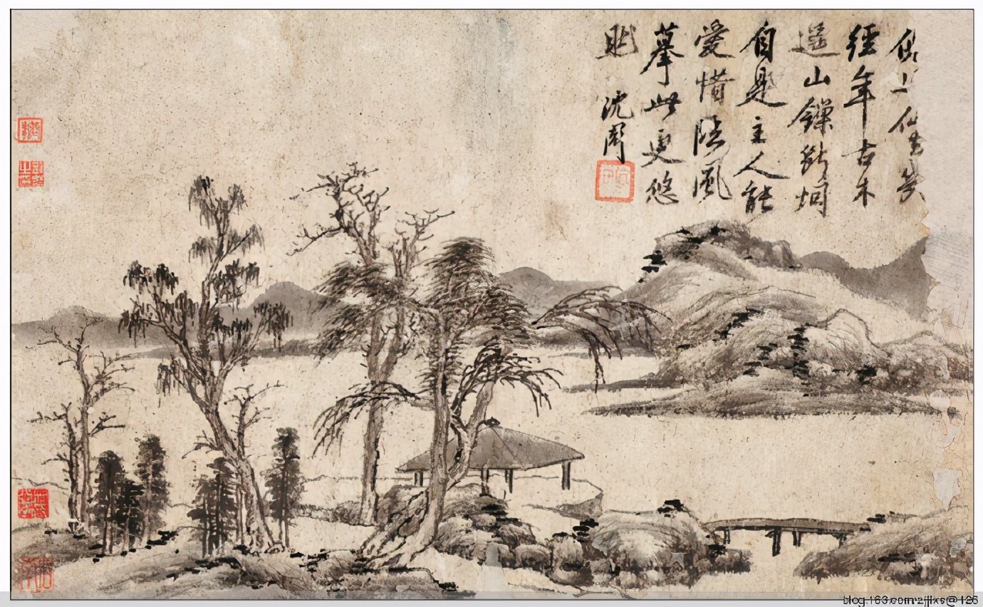 难得一见明代艺术大师沈周精品书画精品选集欣赏