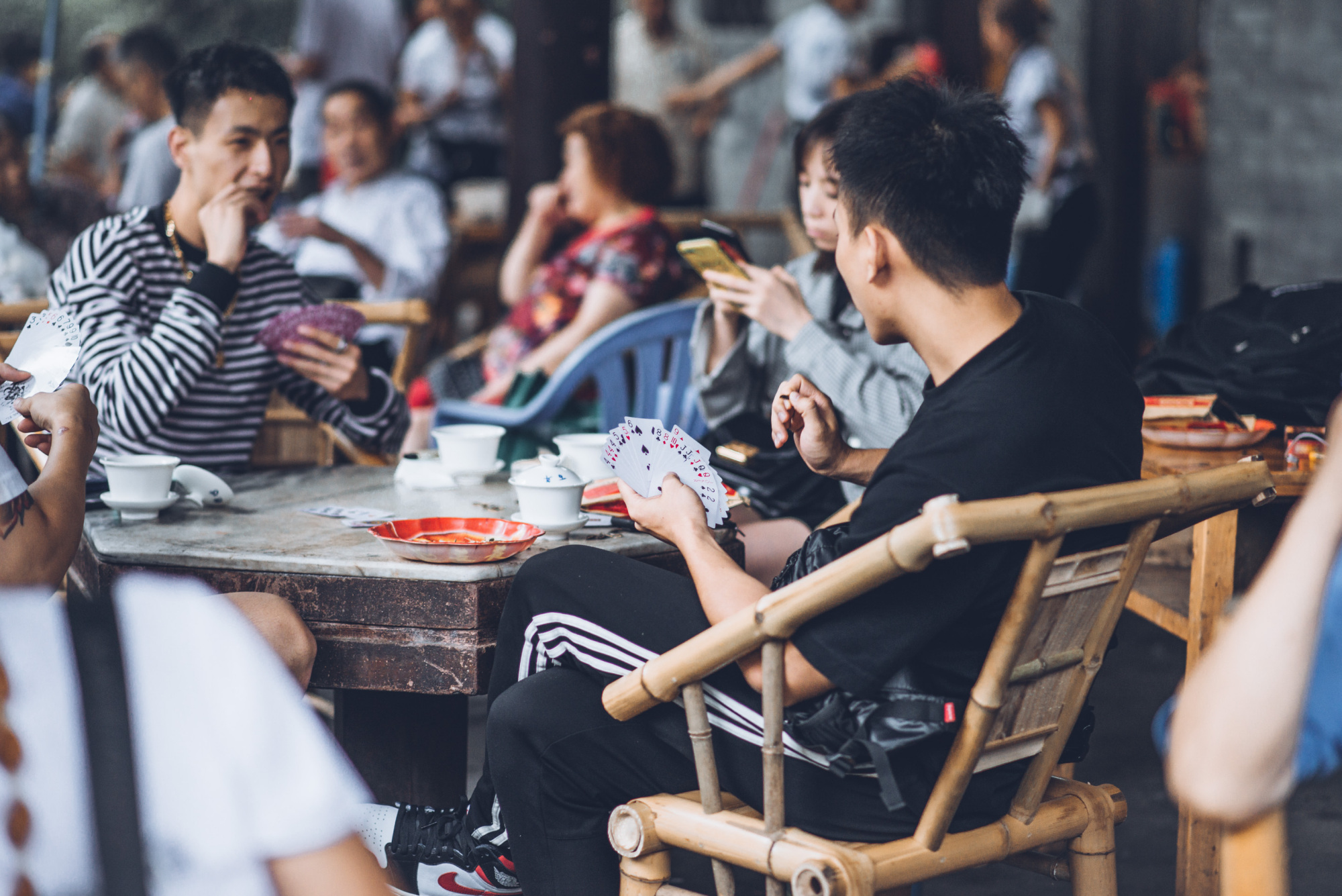 国内悠久的茶社之一藏在成都公园里将近百年历史