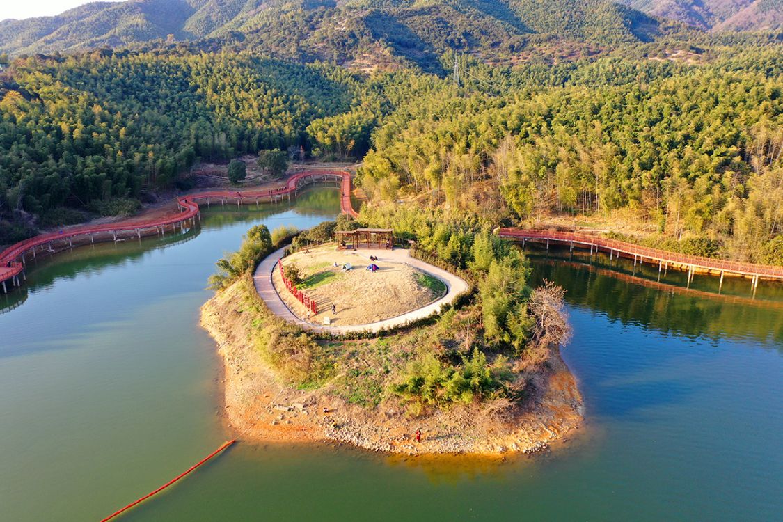 英雄水库,水上栈道,云湖仙境