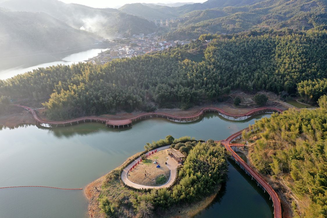 英雄水库,水上栈道,云湖仙境
