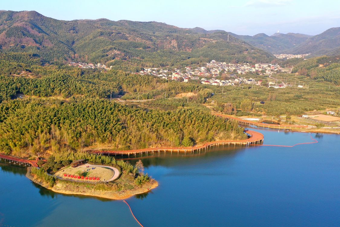 英雄水库,水上栈道,云湖仙境