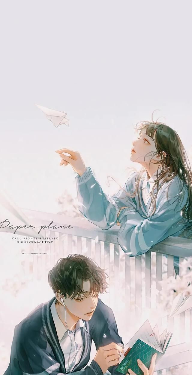 绝美浪漫的光影插画壁纸青春的美好