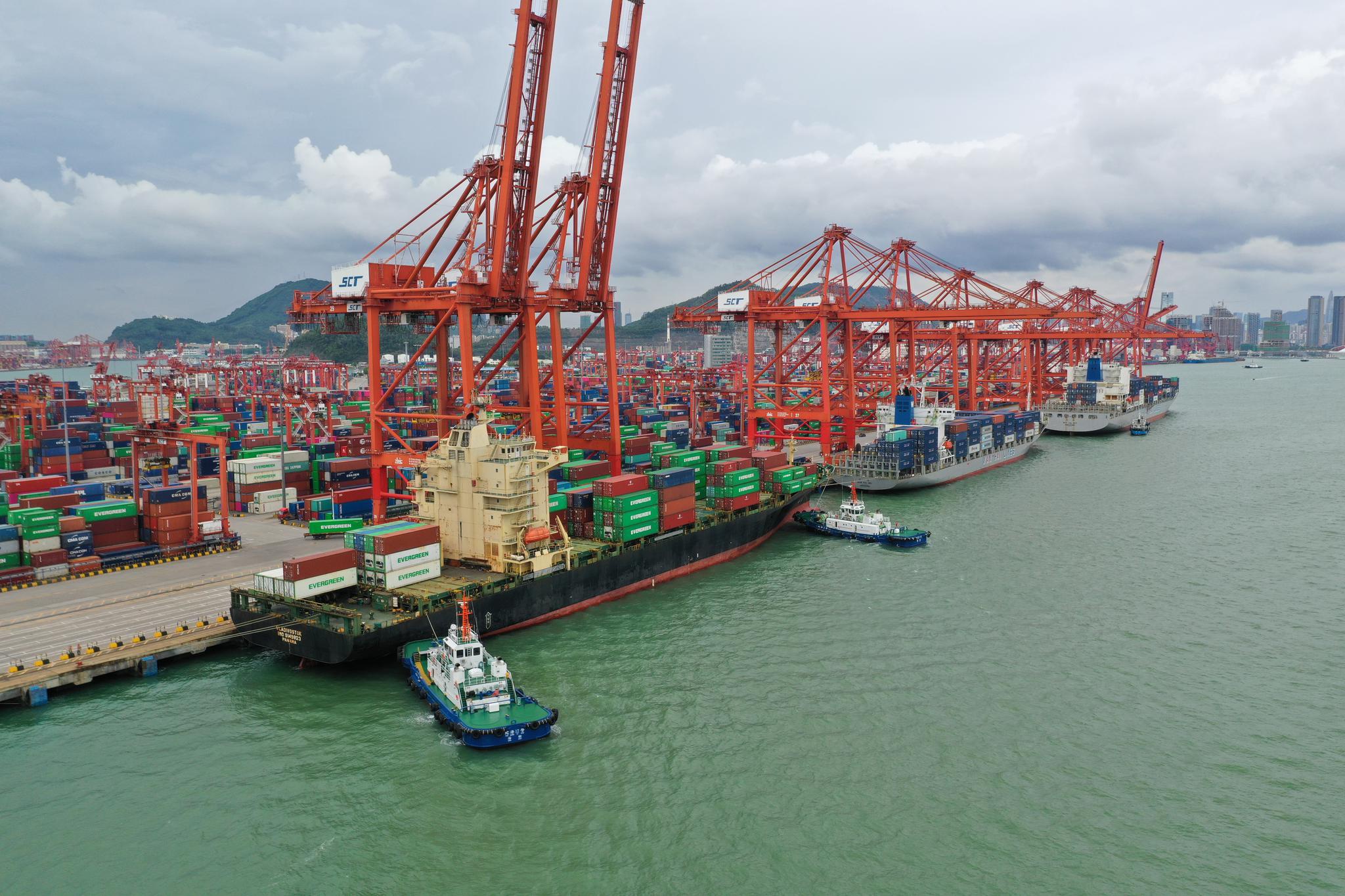 深圳蛇口顺德北滘组合港启动