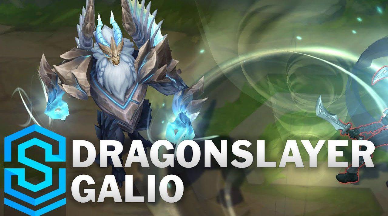 屠龙勇士 加里奥皮肤的实装视频来啦 自己是龙,守护龙蛋