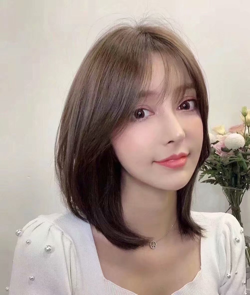 秋日百搭发型"高层次锁骨发",自然时髦,性感撩人还显瘦