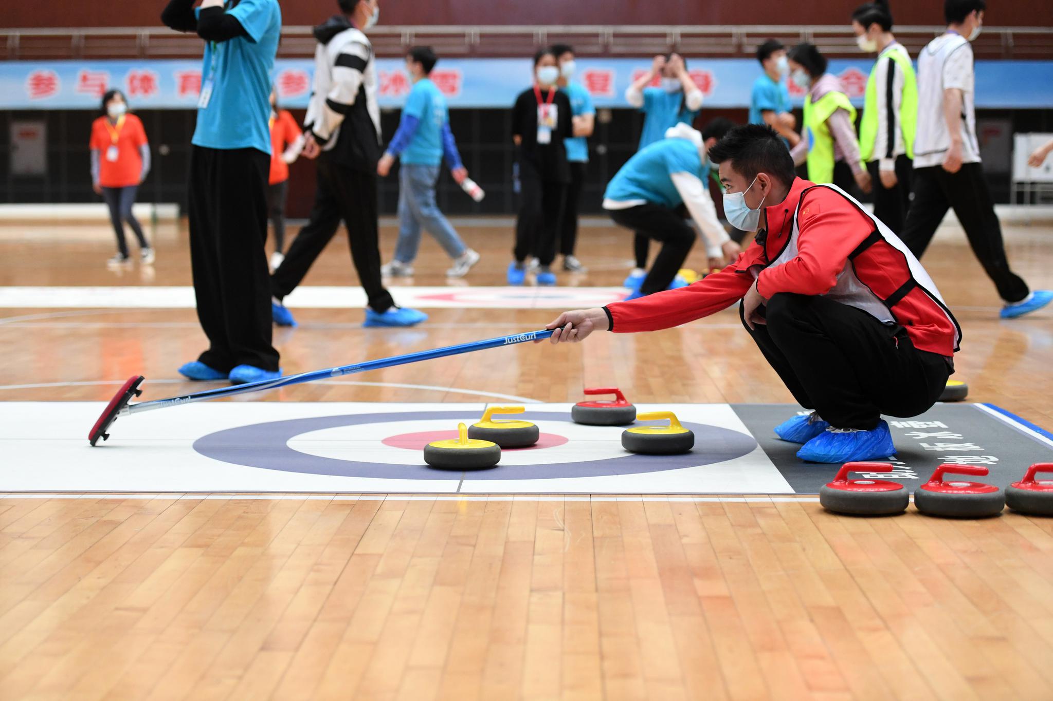冰壶——2021重庆市残疾人旱地冰壶联赛分站赛落幕