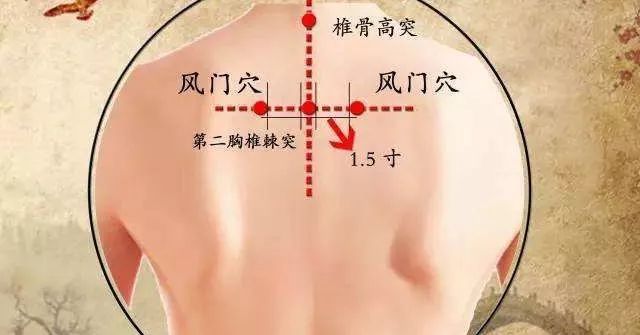 小儿推拿杨晓按揉风门穴风寒感冒显奇效可缓解伤风感冒咳嗽