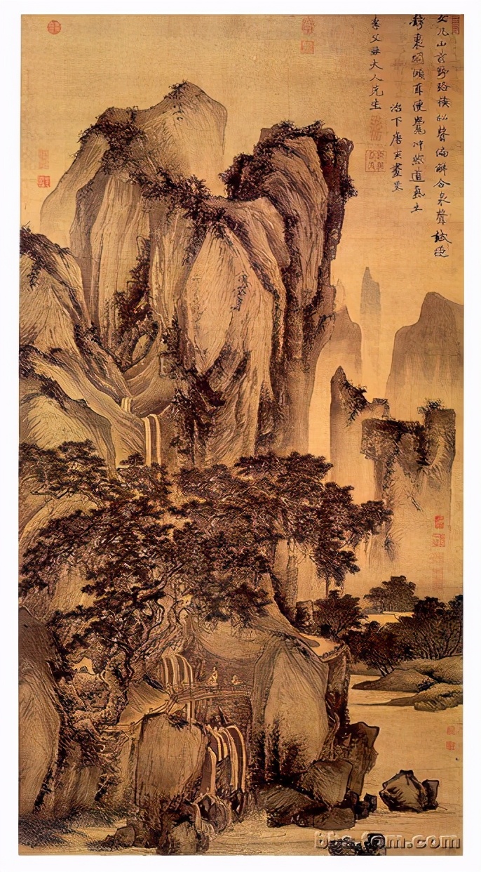 风流才子唐伯虎精品画作欣赏