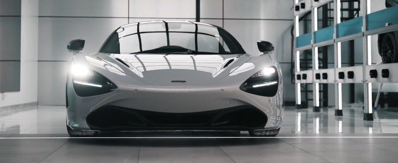 银色杀手 迈凯伦mclaren 720s ,真是太好看了这个颜色