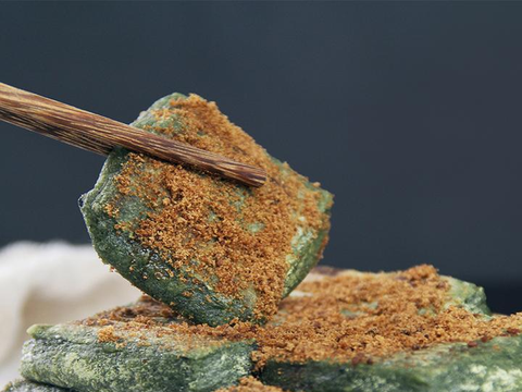 宁波清明麻糍,清甜软糯,你吃过吗?|锅|艾草|味道|糯米|白糖_新浪新闻