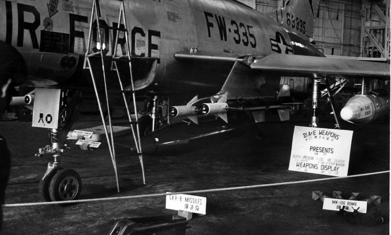 老照片1962年美国驻日空军基地的航空展好东西不少