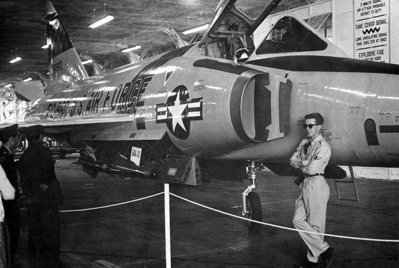 老照片1962年美国驻日空军基地的航空展好东西不少