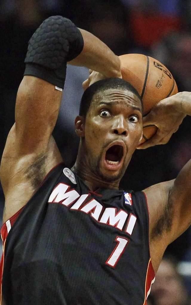 答球迷曾经nba的龙王波什现在是个什么状态