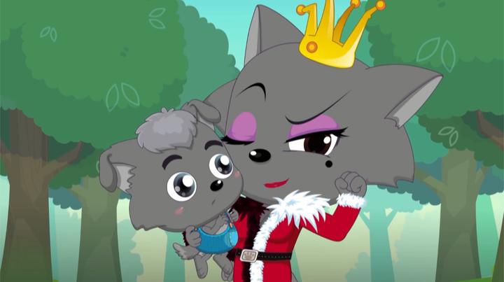 喜羊羊与灰太狼:红太狼很温柔的,一直鼓励灰太狼,让他去帮忙